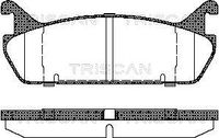 TRISCAN 811050020 - Juego de pastillas de freno