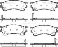 TRISCAN 811050183 - Juego de pastillas de freno