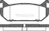 TRISCAN 811050184 - Juego de pastillas de freno