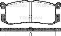 TRISCAN 811050926 - Juego de pastillas de freno