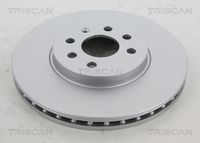 TRISCAN 812024147C - Lado de montaje: Eje trasero<br>Diámetro exterior [mm]: 240<br>Tipo de disco de frenos: macizo<br>Superficie: revestido<br>Espesor de disco de frenos [mm]: 10<br>