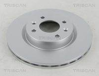 TRISCAN 812025107C - Disco de freno - COATED