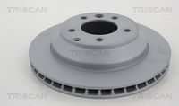 TRISCAN 812029181C - Lado de montaje: Eje delantero, derecha<br>Diámetro exterior [mm]: 350<br>Diámetro de centrado [mm]: 84<br>Tipo de disco de frenos: ventilado<br>Altura [mm]: 68,5<br>Número de orificios: 5<br>Superficie: revestido<br>Espesor de disco de frenos [mm]: 34<br>Espesor mínimo [mm]: 32<br>