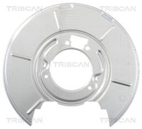 TRISCAN 812511207 - Chapa protectora contra salpicaduras, disco de freno