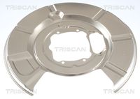 TRISCAN 812511214 - Chapa protectora contra salpicaduras, disco de freno