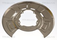 TRISCAN 812511217 - Chapa protectora contra salpicaduras, disco de freno