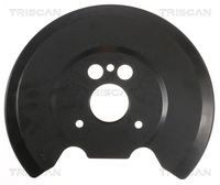 TRISCAN 812516209 - Chapa protectora contra salpicaduras, disco de freno