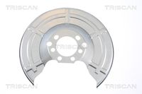 TRISCAN 812524201 - Chapa protectora contra salpicaduras, disco de freno