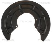 TRISCAN 812525203 - Chapa protectora contra salpicaduras, disco de freno