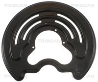 TRISCAN 812525205 - Chapa protectora contra salpicaduras, disco de freno