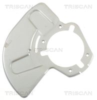 TRISCAN 812524106 - Chapa protectora contra salpicaduras, disco de freno