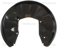 TRISCAN 812529223 - Chapa protectora contra salpicaduras, disco de freno