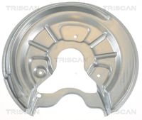 TRISCAN 812529204 - Chapa protectora contra salpicaduras, disco de freno