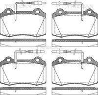 TRISCAN 811028033 - Juego de pastillas de freno