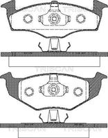 TRISCAN 811029009 - Juego de pastillas de freno