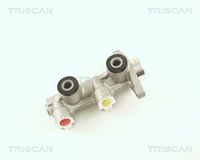 TRISCAN 813024124 - Rosca 1: 2x M12x1<br>Rosca 2: 2x M10x1<br>Número de conexiones: 4<br>Restricción de fabricante: DELCO<br>Diámetro 1 [mm]: 20,6<br>Artículo complementario / información complementaria 2: sin depósito líquido frenos<br>