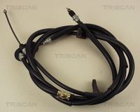 TRISCAN 8140 15117 - Cable de accionamiento, freno de estacionamiento