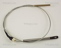 TRISCAN 814024135 - Lado de montaje: Atrás izquierda<br>Sección: Parte trasera<br>Número de piezas necesarias: 1<br>Tipo de freno: Tambor<br>Nº art. de accesorio recomendado: 8140B50<br>Longitud 1/Longitud 2 [mm]: 1370 / 739<br>