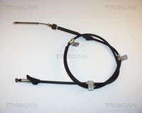 TRISCAN 8140 40117 - Cable de accionamiento, freno de estacionamiento