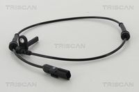 TRISCAN 818010104 - Lado de montaje: Eje delantero<br>Número de piezas necesarias: 2<br>Longitud de cable [mm]: 755<br>Profundidad de montaje [mm]: 38<br>Número de enchufes de contacto: 2<br>