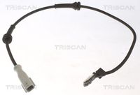 TRISCAN 818010219 - Llantas: para llantas de acero<br>Número de conexiones: 2<br>Lado de montaje: Eje delantero, izquierda<br>Lado de montaje: Eje delantero, derecha<br>Longitud de cable [mm]: 710<br>Peso [kg]: 0,050<br>