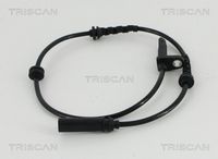 TRISCAN 818011211 - Lado de montaje: Eje delantero<br>Número de piezas necesarias: 2<br>Longitud de cable [mm]: 895<br>Profundidad de montaje [mm]: 28,2<br>Número de enchufes de contacto: 2<br>