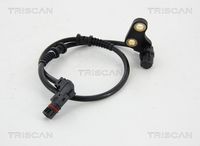 TRISCAN 818023119 - Lado de montaje: Eje delantero, izquierda<br>Número de piezas necesarias: 1<br>Longitud de cable [mm]: 517<br>Profundidad de montaje [mm]: 25<br>