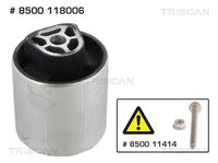 TRISCAN 8500118006 - Suspensión, Brazo oscilante