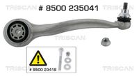 TRISCAN 8500235041 - Lado de montaje: Eje delantero<br>Lado de montaje: debajo<br>Lado de montaje: ambos lados<br>Tipo de dirección: Brazo oscilante transversal<br>Longitud [mm]: 340<br>Material: Aluminio<br>Peso [kg]: 1,85<br>