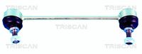 TRISCAN 850027605 - Lado de montaje: Eje delantero, izquierda<br>Lado de montaje: Eje delantero, derecha<br>Barra / Montante: Barra de acomplamiento<br>Longitud [mm]: 202<br>Rosca 2: M10x1.25<br>Material: Fundición de acero<br>Peso [kg]: 0,29<br>