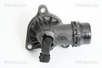 TRISCAN 8620229105 - año construcción hasta: 11/2001<br>Código de motor: N42 B20 A<br>Temperatura de abertura [°C]: 95<br>Tipo de cárter/carcasa: Cubierta de plástico<br>Artículo complementario/Información complementaria: con junta<br>Tipo de cárter/carcasa: Carcasa (cárter) incorporada<br>