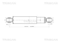 TRISCAN 870510205 - Amortiguador