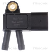 TRISCAN 882323001 - Número de conexiones: 3<br>Tipo de sensor: Sensor de presión diferencial<br>Peso [kg]: 0,040<br>para OE N°: 642 905 02 00<br>