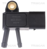 TRISCAN 882380001 - Versión: WH<br>año modelo desde: 2008<br>año modelo hasta: 2010<br>Versión: WK<br>año modelo desde: 2007<br>año modelo hasta: 2009<br>Tipo de sensor: Sensor de contrapresión de escape<br>Tensión de salida hasta [V]: 5<br>gama de medida desde [kPa]: 10<br>gama de medición hasta [kPa]: 90<br>Número de enchufes de contacto: 3<br>Artículo complementario/Información complementaria: sin accesorios<br>