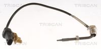 TRISCAN 882624016 - Forma: acodado<br>Longitud de cable [mm]: 185<br>Número de enchufes de contacto: 2<br>Forma del enchufe: oval<br>Sistema de escape: delante del catalizador<br>para número de OPR: 9605<br>