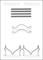 TRISCAN 8105101604 - Lado de montaje: Eje delantero<br>Sistema de frenos: Sumitomo<br>Número piezas [piezas]: 8<br>Nº de información técnica: K0093<br>