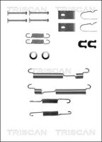 TRISCAN 8105102521 - Lado de montaje: Eje trasero<br>Sistema de frenos: Akebono<br>Diámetro interior de tambor de freno [mm]: 180<br>Ancho [mm]: 30<br>