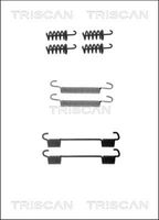 TRISCAN 8105102605 - Lado de montaje: Eje trasero<br>Sistema de frenos: ATE<br>Número piezas [piezas]: 8<br>Nº de información técnica: X0181<br>