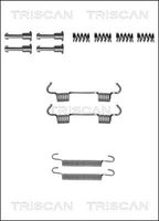 TRISCAN 8105112583 - Lado de montaje: Eje trasero<br>Sistema de frenos: ATE<br>Diámetro interior de tambor de freno [mm]: 185<br>Ancho [mm]: 20<br>