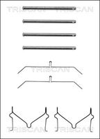 TRISCAN 8105131598 - Lado de montaje: Eje delantero<br>Sistema de frenos: Sumitomo<br>longitud del tornillo [mm]: 98<br>Número piezas [piezas]: 8<br>Nº de información técnica: K0046<br>