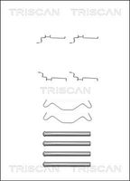 TRISCAN 8105131638 - Kit de accesorios, pastillas de frenos