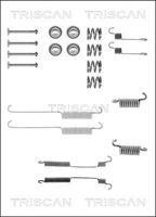 TRISCAN 8105162036 - Lado de montaje: Eje trasero<br>Sistema de frenos: TRW<br>Diámetro interior de tambor de freno [mm]: 203<br>Ancho [mm]: 38<br>