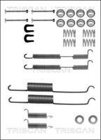 TRISCAN 8105162254 - Lado de montaje: Eje trasero<br>Sistema de frenos: Bendix<br>Diámetro interior de tambor de freno [mm]: 203<br>Ancho [mm]: 38<br>