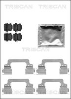 TRISCAN 8105171602 - Lado de montaje: Eje delantero<br>Vehículo especial: no para vehículos blindados<br>Sistema de frenos: Brembo<br>Número piezas [piezas]: 10<br>Peso [kg]: 0,048<br>Nº de información técnica: K0672<br>