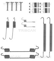 TRISCAN 8105172470 - Juego de accesorios, zapatas de freno