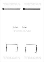 TRISCAN 8105251595 - Lado de montaje: Eje trasero<br>Sistema de frenos: Brembo<br>Número piezas [piezas]: 6<br>Nº de información técnica: K0133<br>