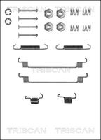 TRISCAN 8105252519 - Lado de montaje: Eje trasero<br>Sistema de frenos: TRW<br>Diámetro interior de tambor de freno [mm]: 180<br>Ancho [mm]: 42<br>