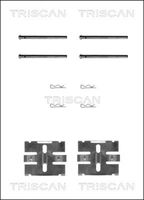 TRISCAN 8105271206 - Lado de montaje: Eje trasero<br>Sistema de frenos: TRW<br>Forma de resorte: Muelle de alambre<br>