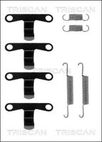 TRISCAN 8105272349 - Lado de montaje: Eje trasero<br>Sistema de frenos: ATE<br>Diámetro interior de tambor de freno [mm]: 160<br>Ancho [mm]: 25<br>