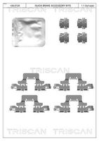 TRISCAN 8105291630 - Kit de accesorios, pastillas de frenos